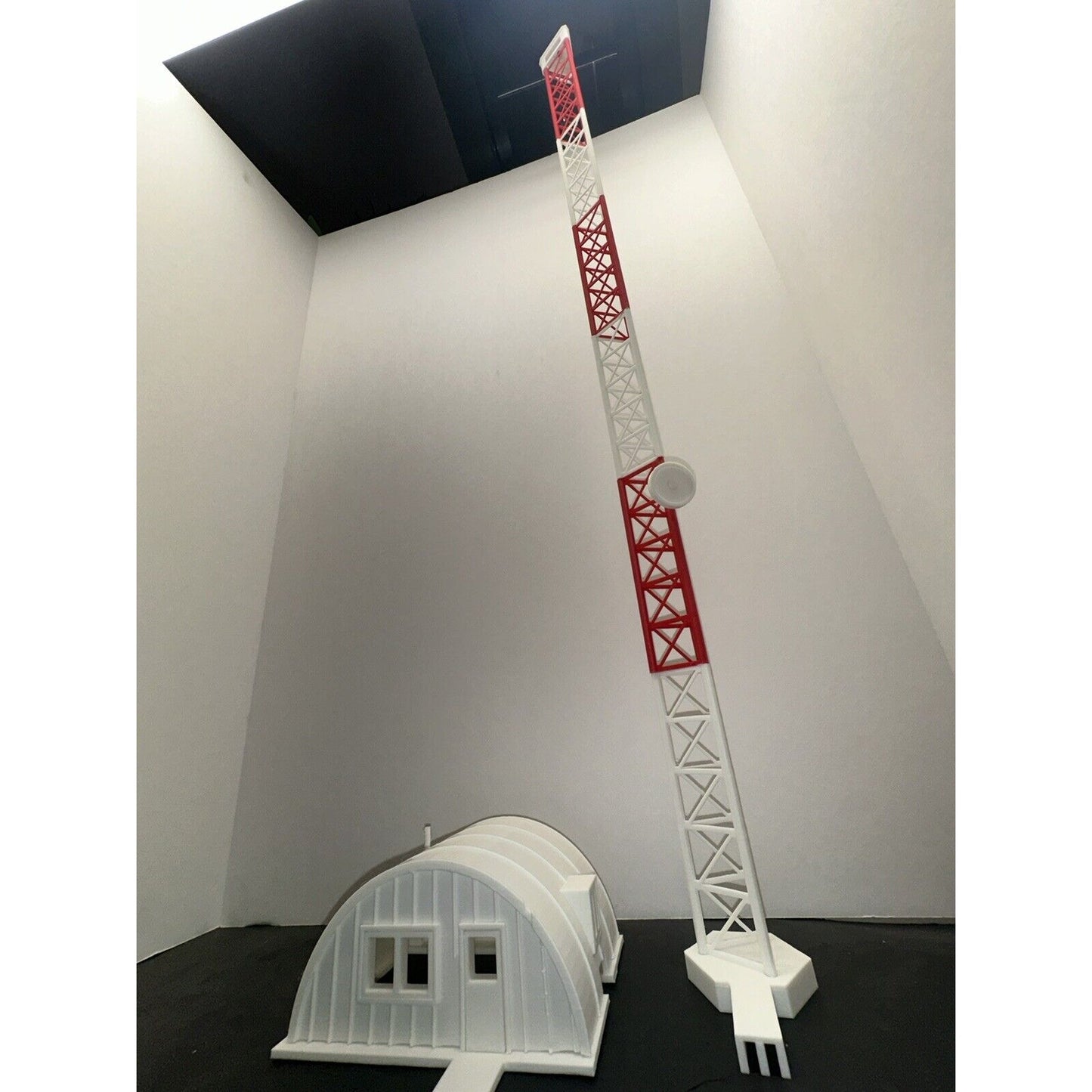 O - Scale Cell Phone Tower 1:48 Radio Communications Antenna Radar Structure Kit