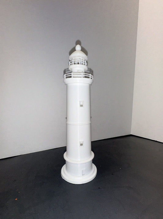 N - Scale Island Lighthouse 1:160 Scale Nautical Scenery Seaside Building for Model Railroad Layouts and Dioramas!