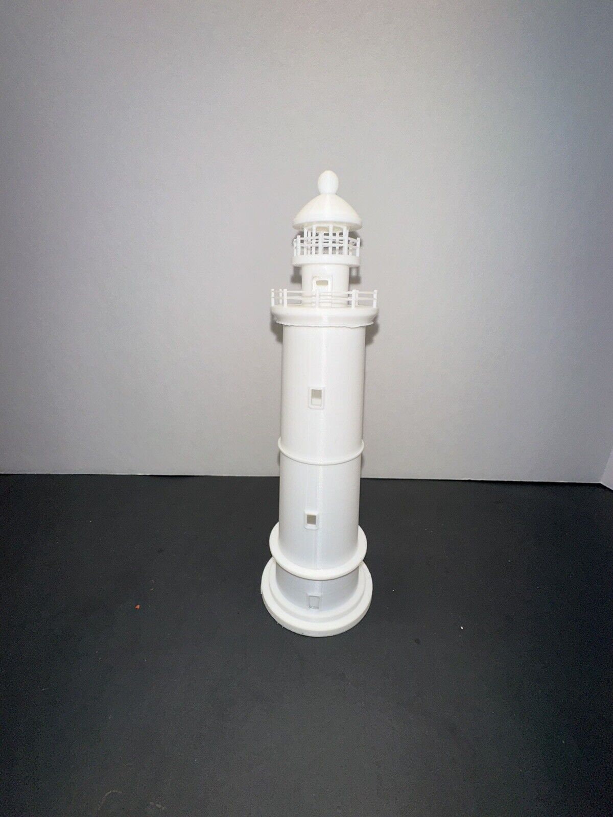 N - Scale Lighthouse Set Island Scenery 1:160 Scale Nautical Building with Boats for Model Railroad Layout